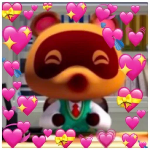 💖 Стикер «animal crossing» для Telegram