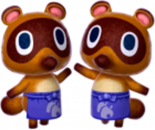 🤝 Стикер «animal crossing» для Telegram