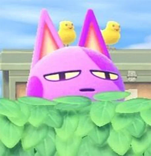 😑 Стикер «animal crossing» для Telegram