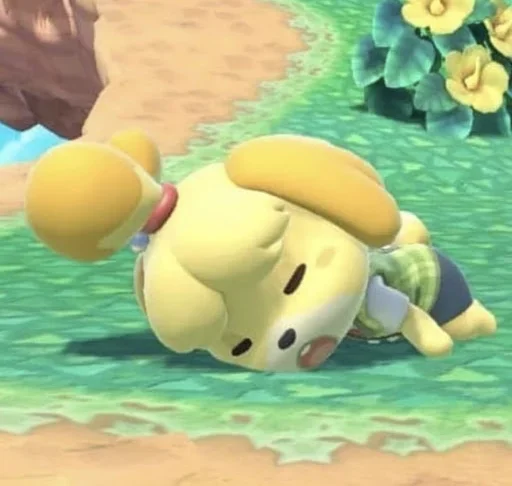 😖 Стикер «animal crossing» для Telegram