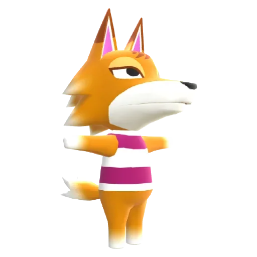🦊 Стикер «animal crossing» для Telegram