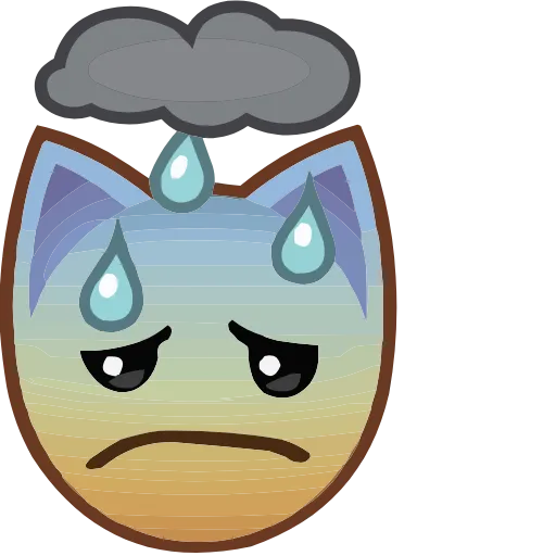 Стикер 17 animal jam cat