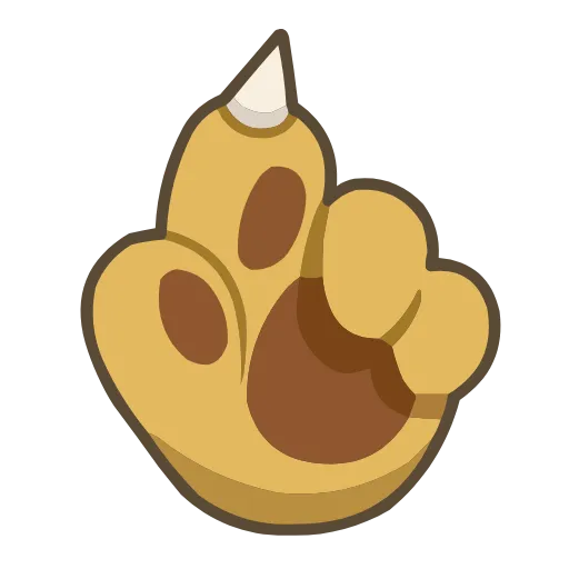 Стикер 26 animal jam cat