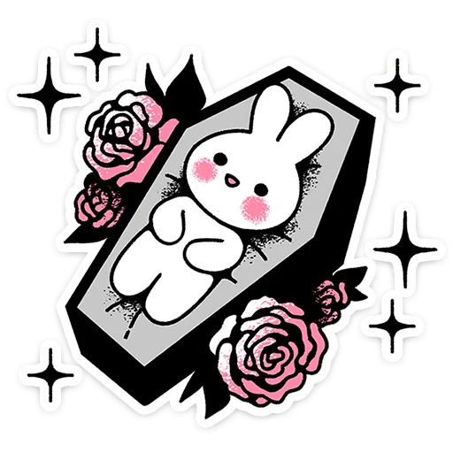 ☺️ Стикер «Зверушки-татушки» для Telegram