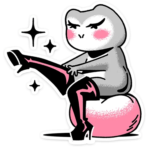 ☺️ Стикер «Зверушки-татушки» для Telegram