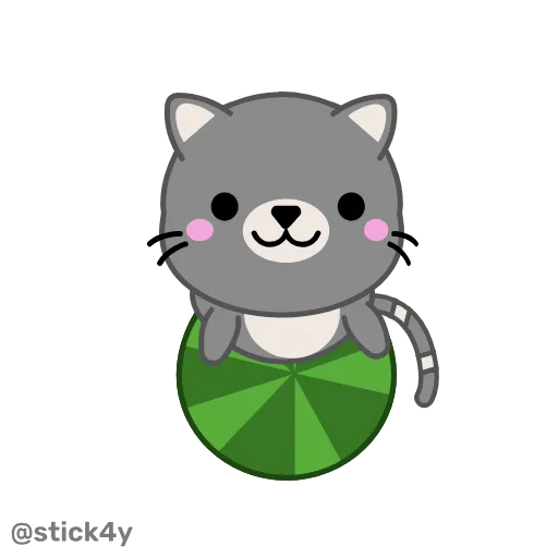 🍉 Стикер «Милые животные» для Telegram
