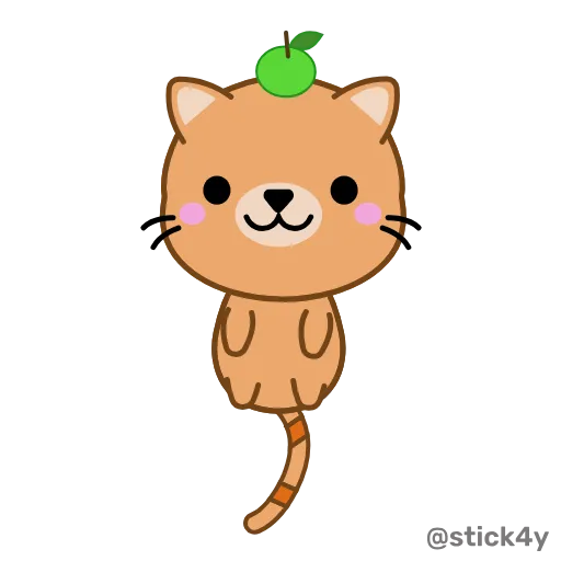 🐈 Стикер «Милые животные» для Telegram