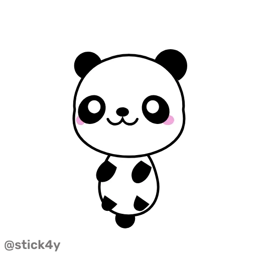 🐼 Стикер «Милые животные» для Telegram