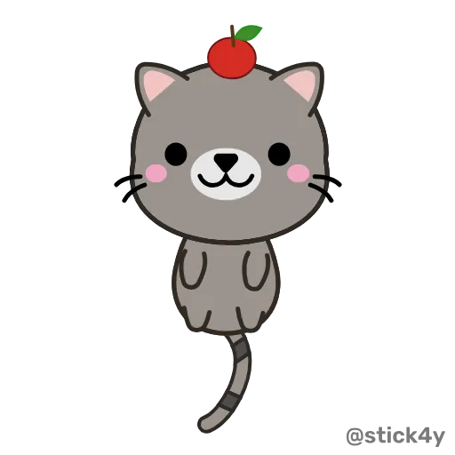 😆 Стикер «Милые животные» для Telegram