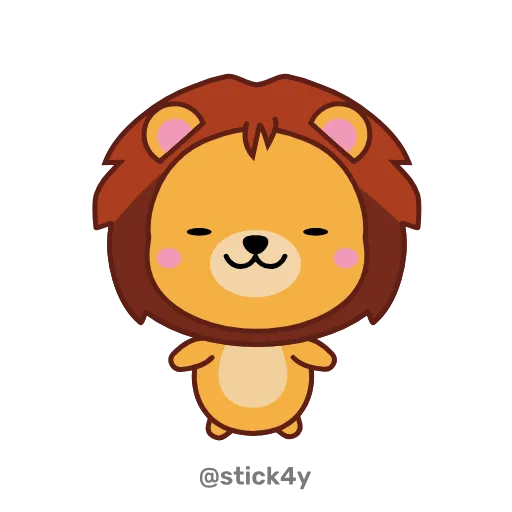 💃 Стикер «Милые животные» для Telegram