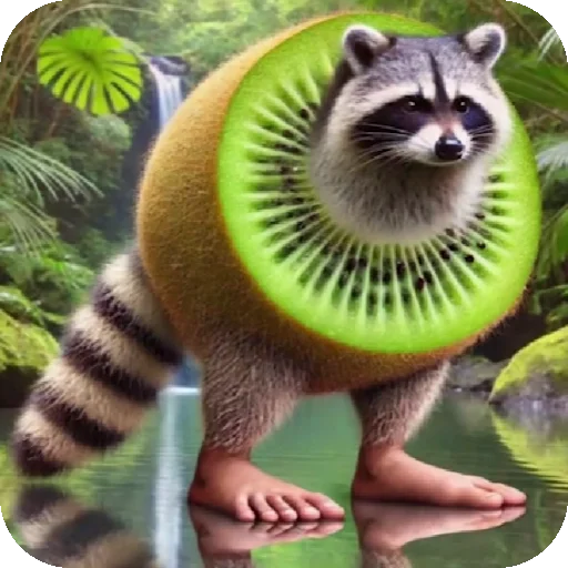 🦝 Стикер «Italian animals» для Telegram