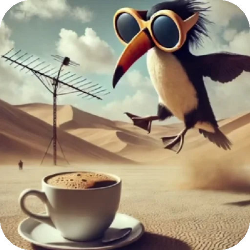 🐧 Стикер «Italian animals» для Telegram