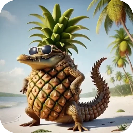 🐊 Стикер «Italian animals» для Telegram