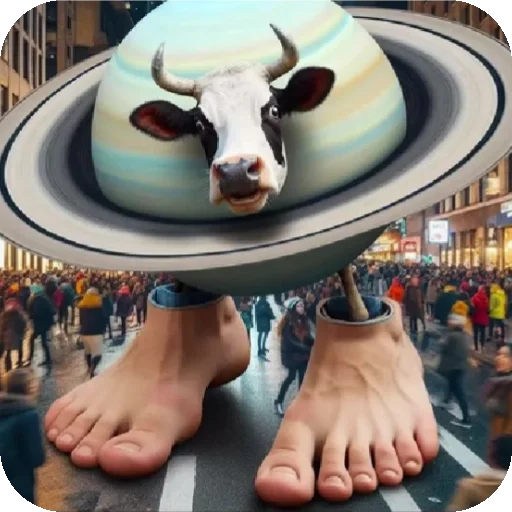 🐂 Стикер «Italian animals» для Telegram