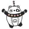 🐼 Эмодзи «animal robot» для Telegram