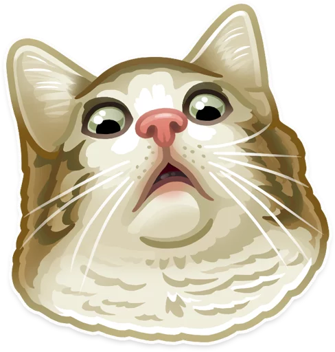🐱 Стикер «Just zoo it» для Telegram