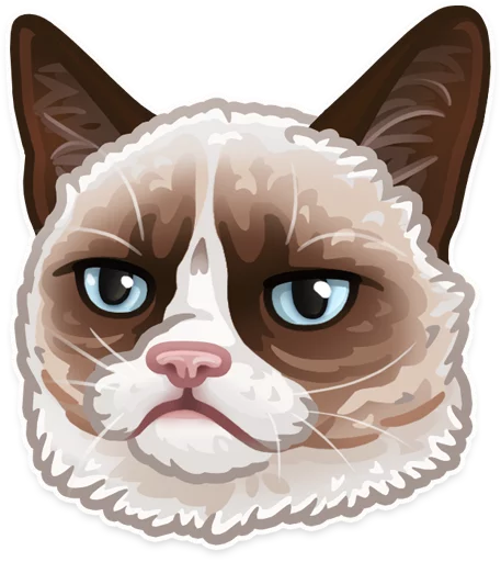 🐱 Стикер «Just zoo it» для Telegram
