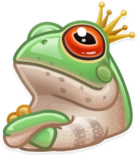 🐸 Стикер «Just zoo it» для Telegram