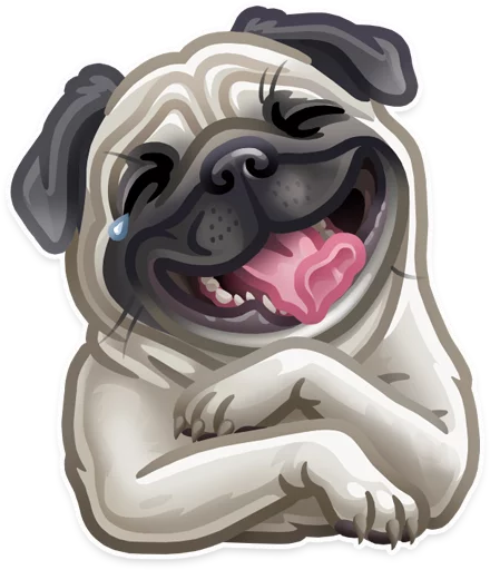 🐶 Стикер «Just zoo it» для Telegram