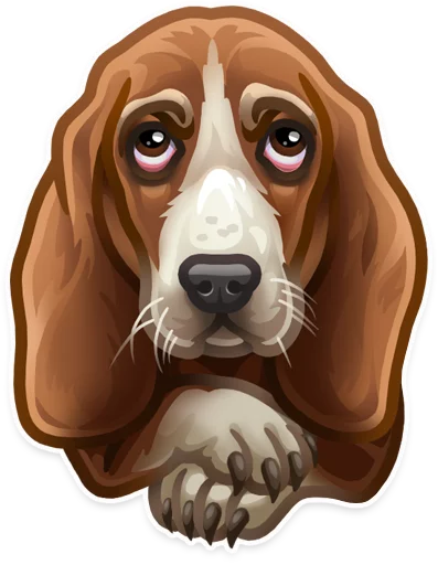 🐶 Стикер «Just zoo it» для Telegram
