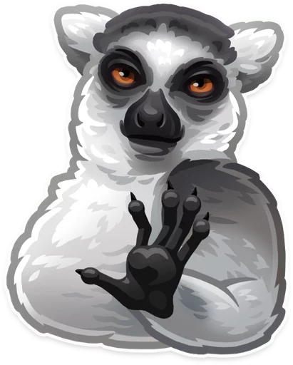 ✋ Стикер «Just zoo it» для Telegram