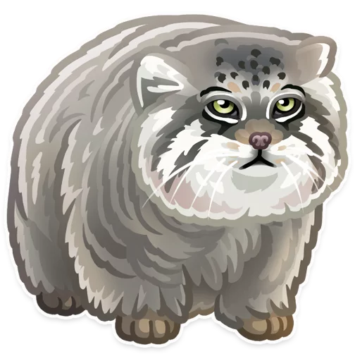 🐱 Стикер «Just zoo it» для Telegram
