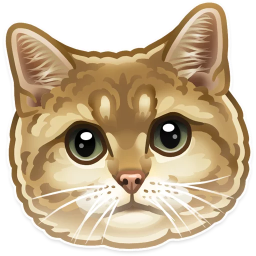 🐱 Стикер «Just zoo it» для Telegram