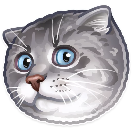 🐱 Стикер «Just zoo it» для Telegram