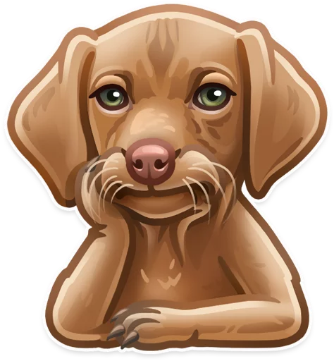 🐶 Стикер «Just zoo it» для Telegram
