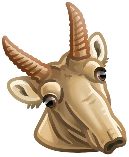 🐐 Стикер «Just zoo it» для Telegram