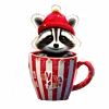 🦡 Эмодзи «Зимнее звери в кружке» для Telegram