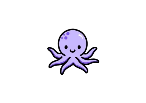 🐙 Стикер «Animals Mini» для Telegram