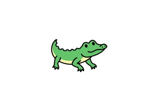 🐊 Стикер «Animals Mini» для Telegram