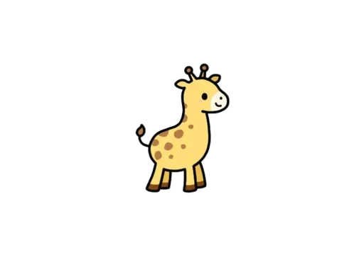 🦒 Стикер «Animals Mini» для Telegram