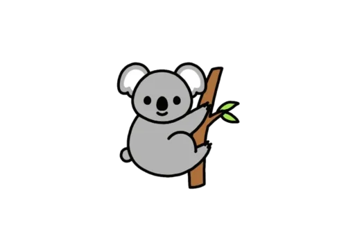 🐨 Стикер «Animals Mini» для Telegram