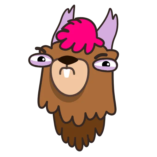 😀 Стикер «Animations Animals Sticks» для Telegram