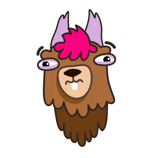 😀 Стикер «Animations Animals Sticks» для Telegram