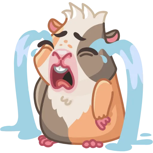 😮 Стикер «Animations Animals Sticks» для Telegram