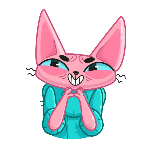 🤬 Стикер «Animations Animals Sticks» для Telegram