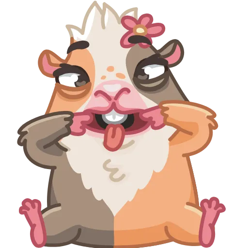 😡 Стикер «Animations Animals Sticks» для Telegram