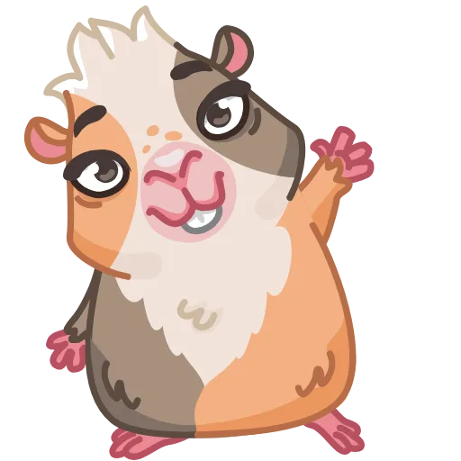 🤢 Стикер «Animations Animals Sticks» для Telegram