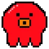 🐙 Эмодзи «pixel animals» для Telegram