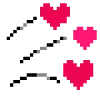 💕 Эмодзи «pixel animals» для Telegram