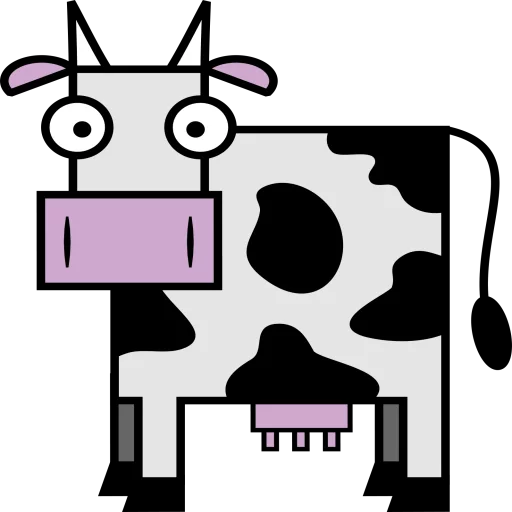 🐮 Стикер «Nice animals» для Telegram