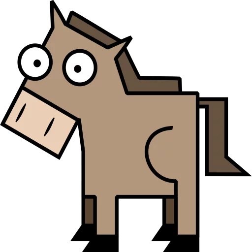 🐴 Стикер «Nice animals» для Telegram