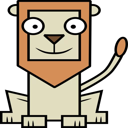 🦁 Стикер «Nice animals» для Telegram