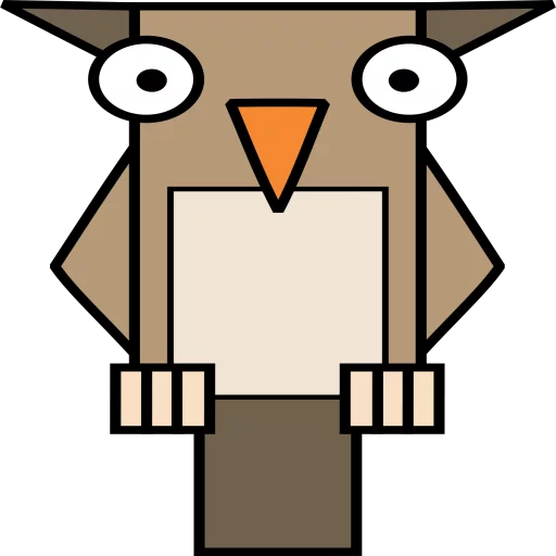 🦉 Стикер «Nice animals» для Telegram