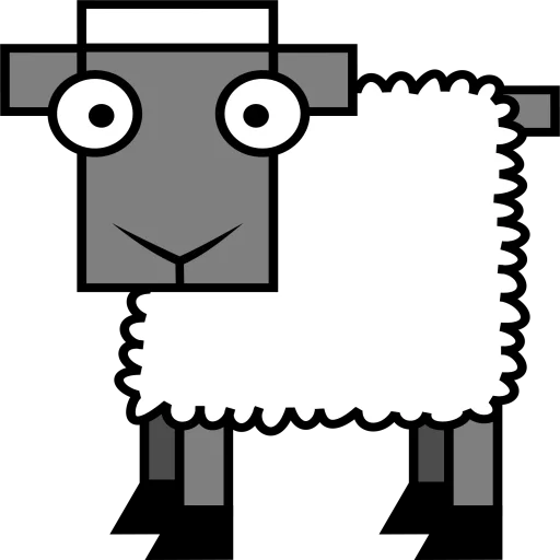 🐑 Стикер «Nice animals» для Telegram