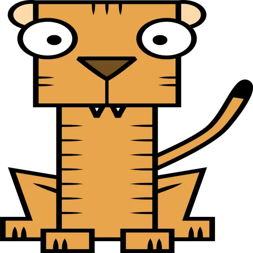 🐯 Стикер «Nice animals» для Telegram