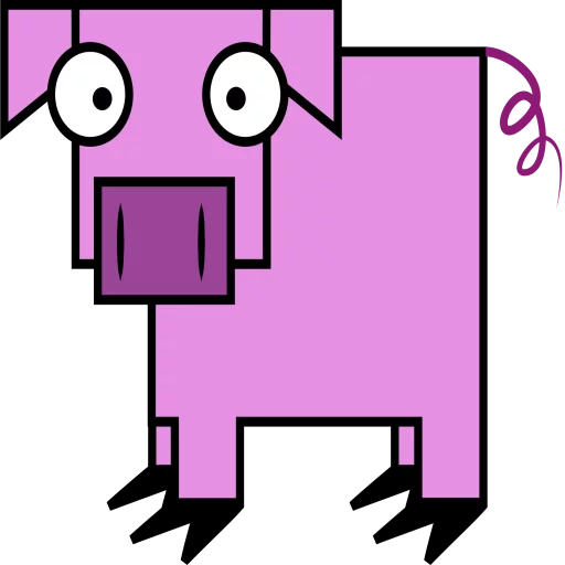 🐷 Стикер «Nice animals» для Telegram